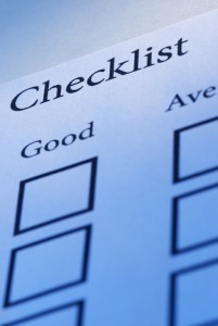 Paper-based checklists can be converted into electronic form for use with inspection software. Paper-based checklists can be converted into electronic form for use with inspection software.